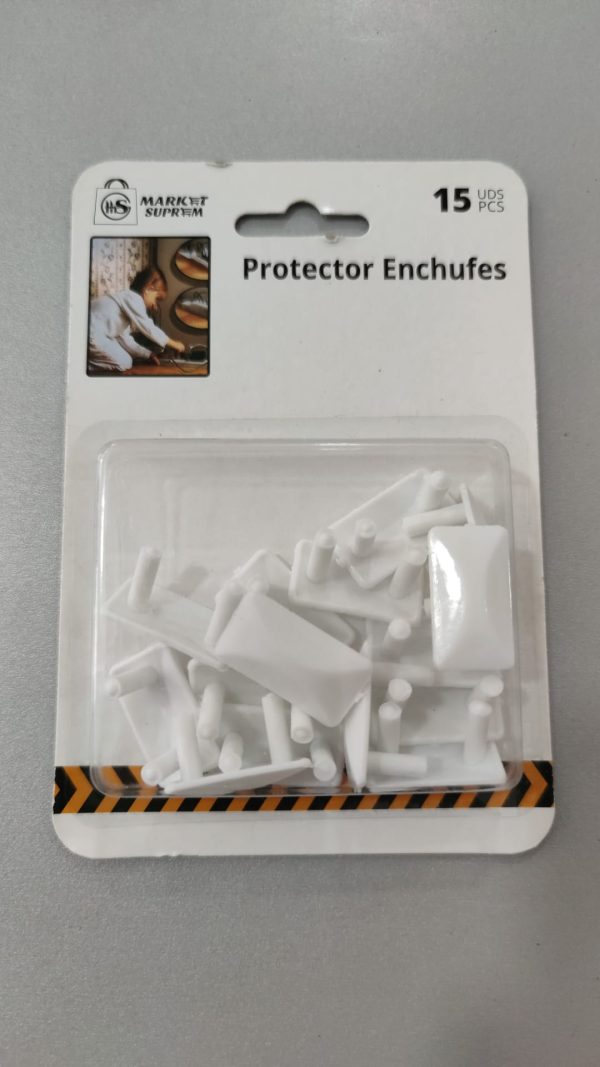 Protector enchufes 15 uds